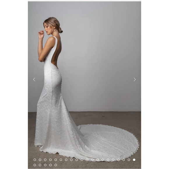 Grace Loves Lace ‘ River’ wedding dress NEVER WORN! - Picture 9 of 12